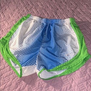 Nike athletic shorts.